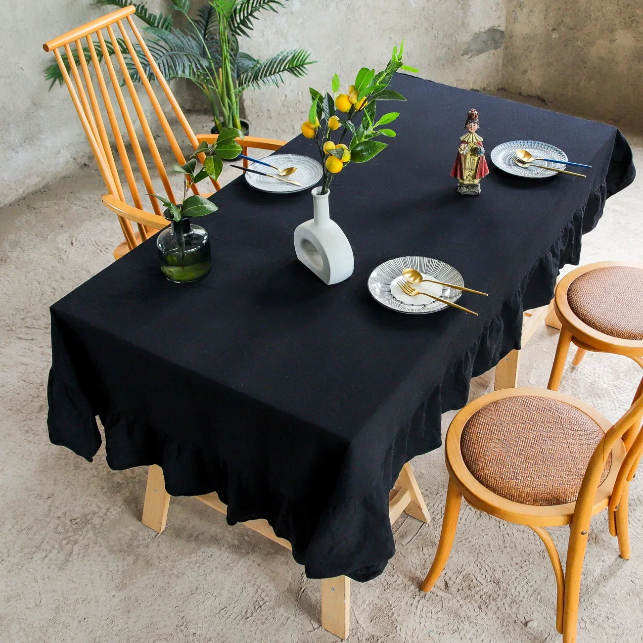 Nappe en polyester rectangulaire