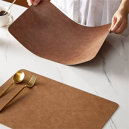 Set de table simili cuir