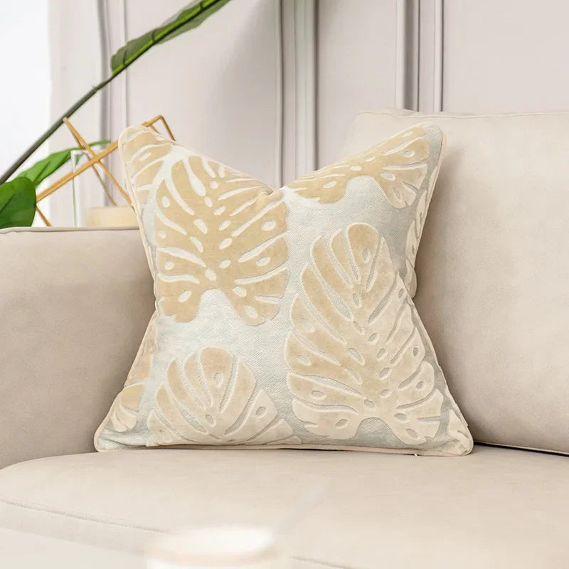 Housse de coussin velours