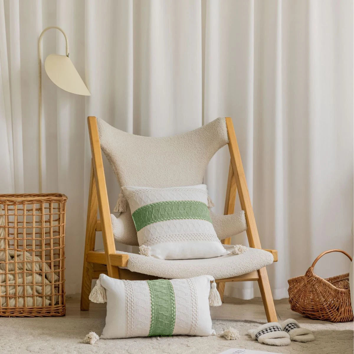 Housse de coussin rectangulaire