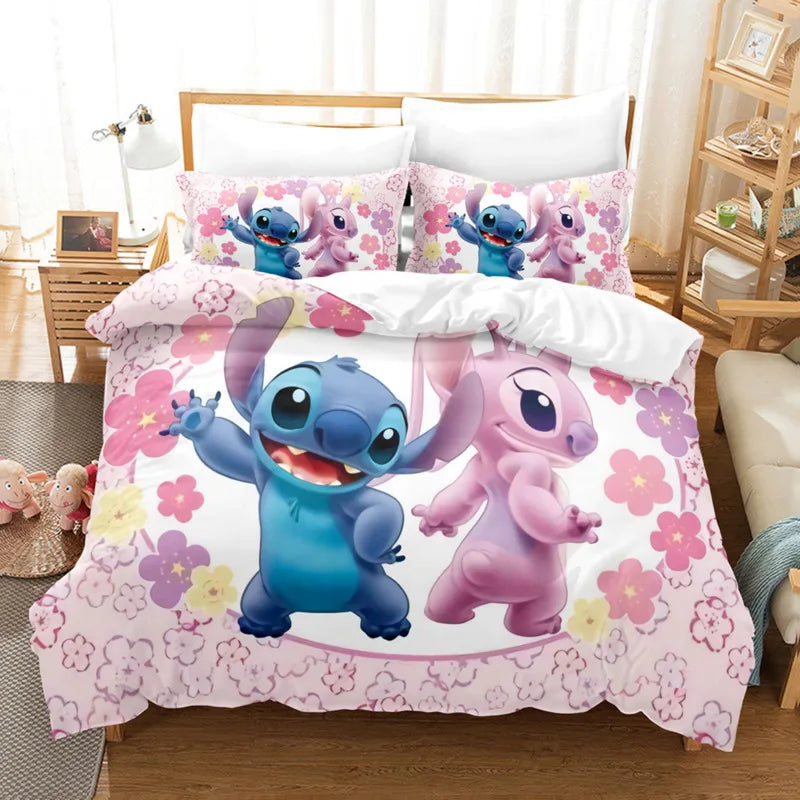 Parure de lit stitch 2 personnes