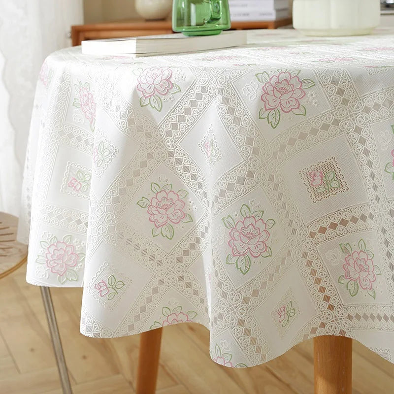 Nappe ovale anti tache 160x200
