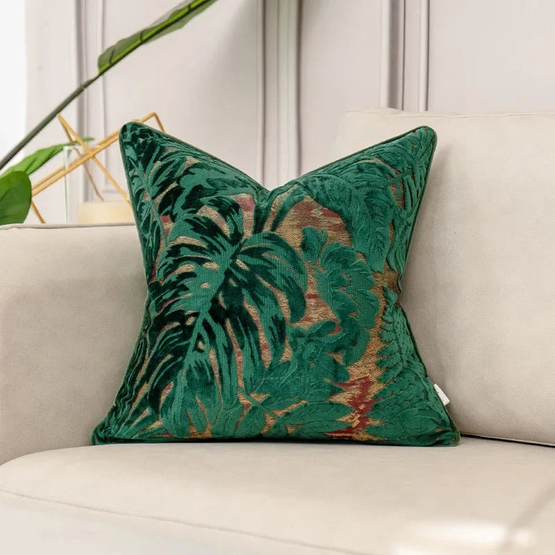 Housse de coussin velours