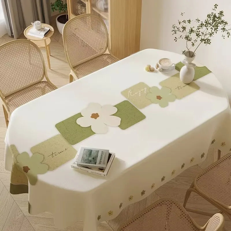 Nappes ovales anti taches