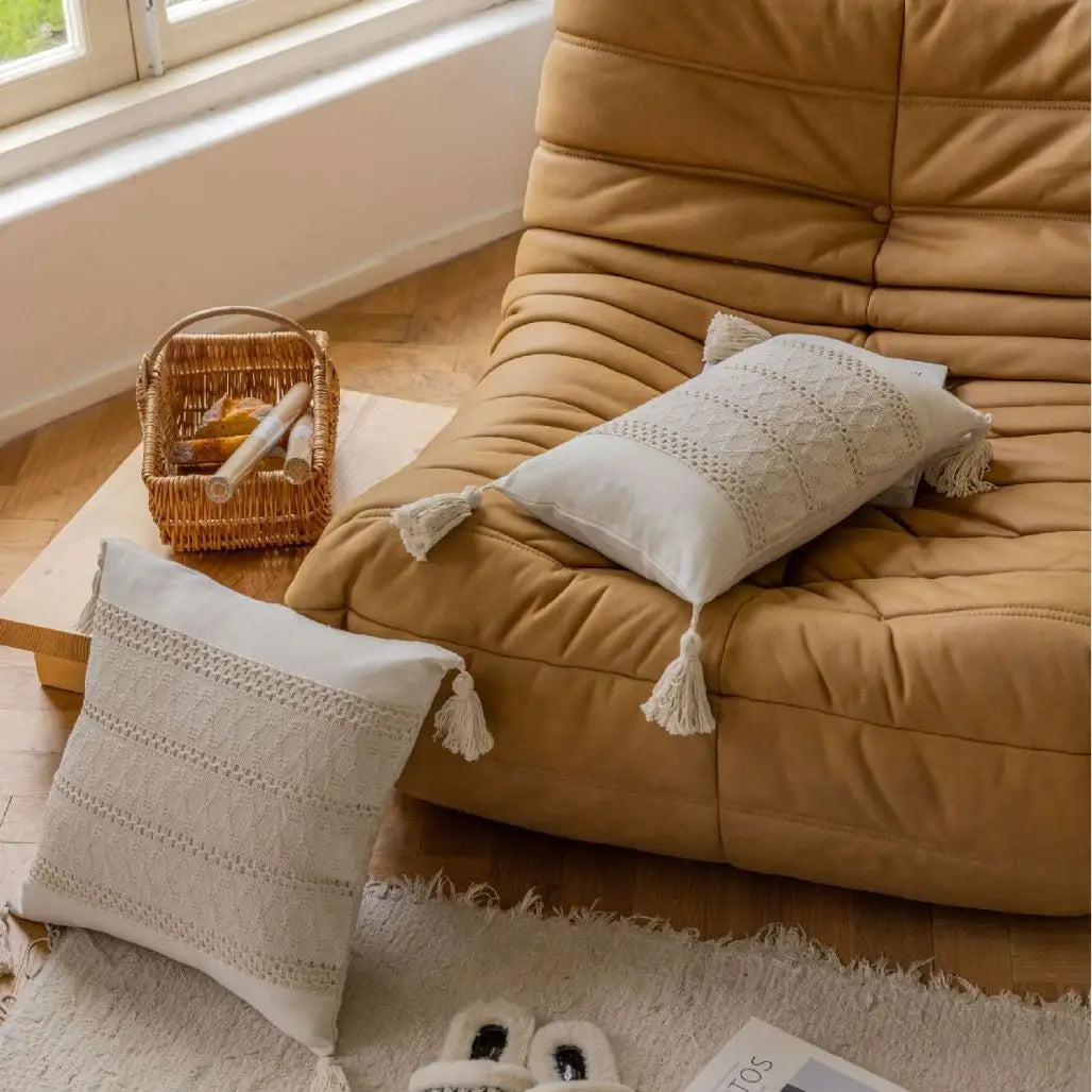 Housse de coussin canapé