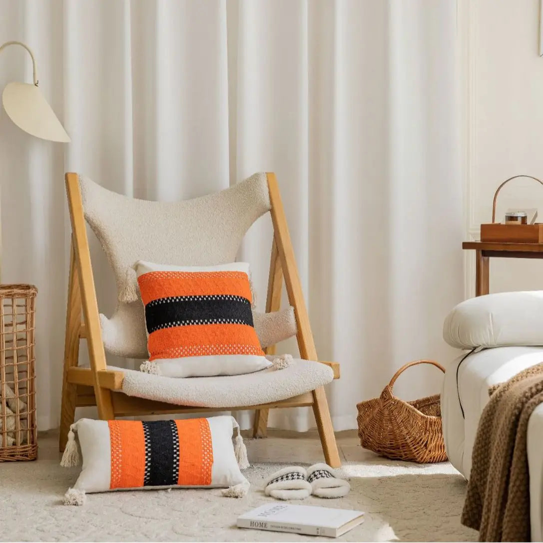 Housse de coussin canapé