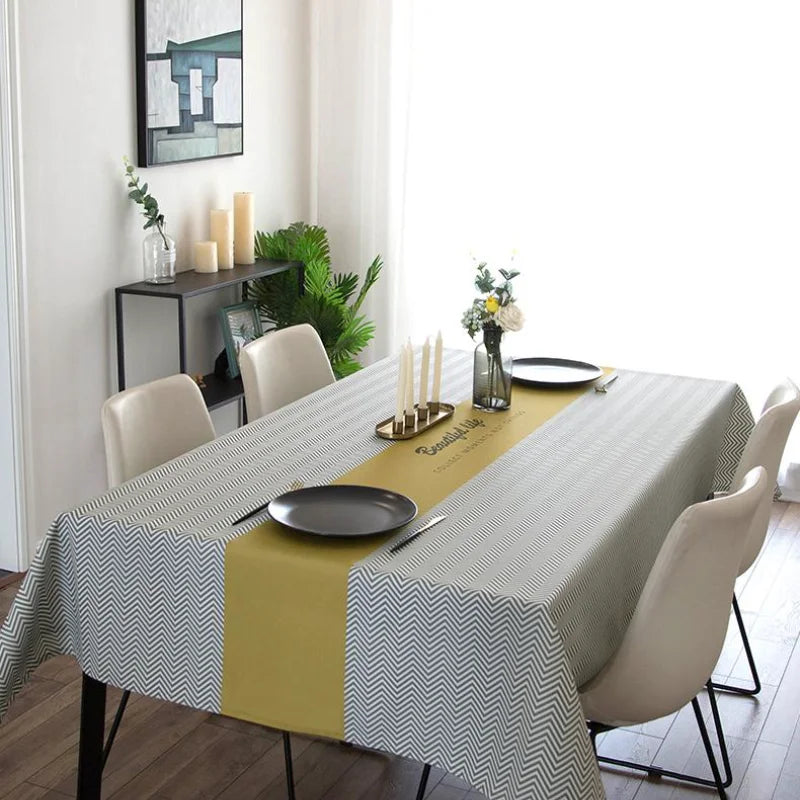 Nappe ronde noire