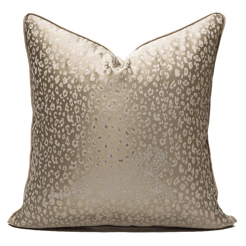 Housse de coussin leopard