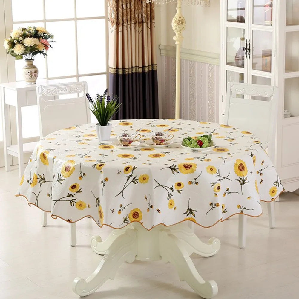 Nappe ronde anti tache