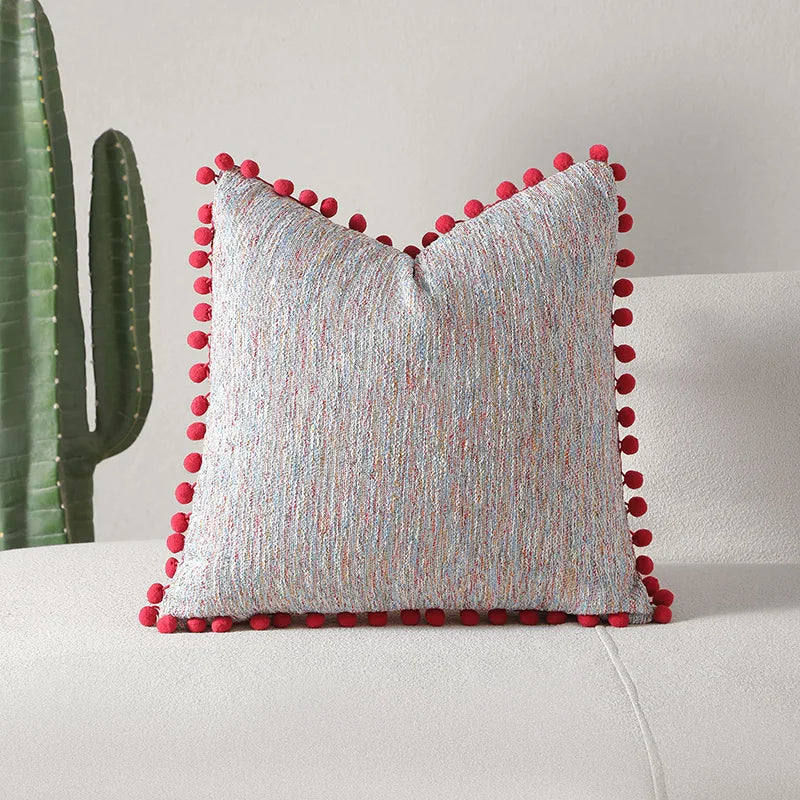 Housse de coussin crochet