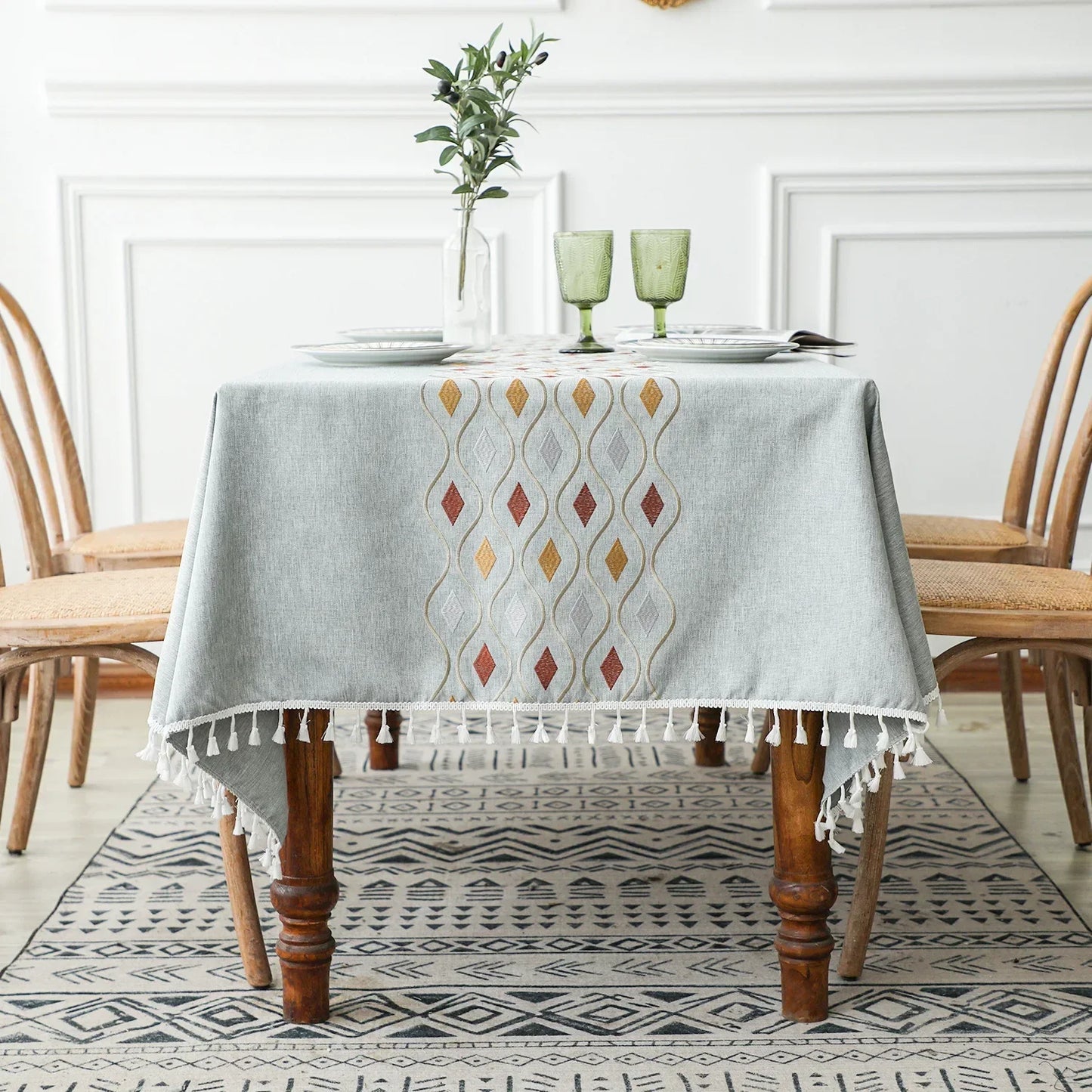 Nappe table rectangulaire