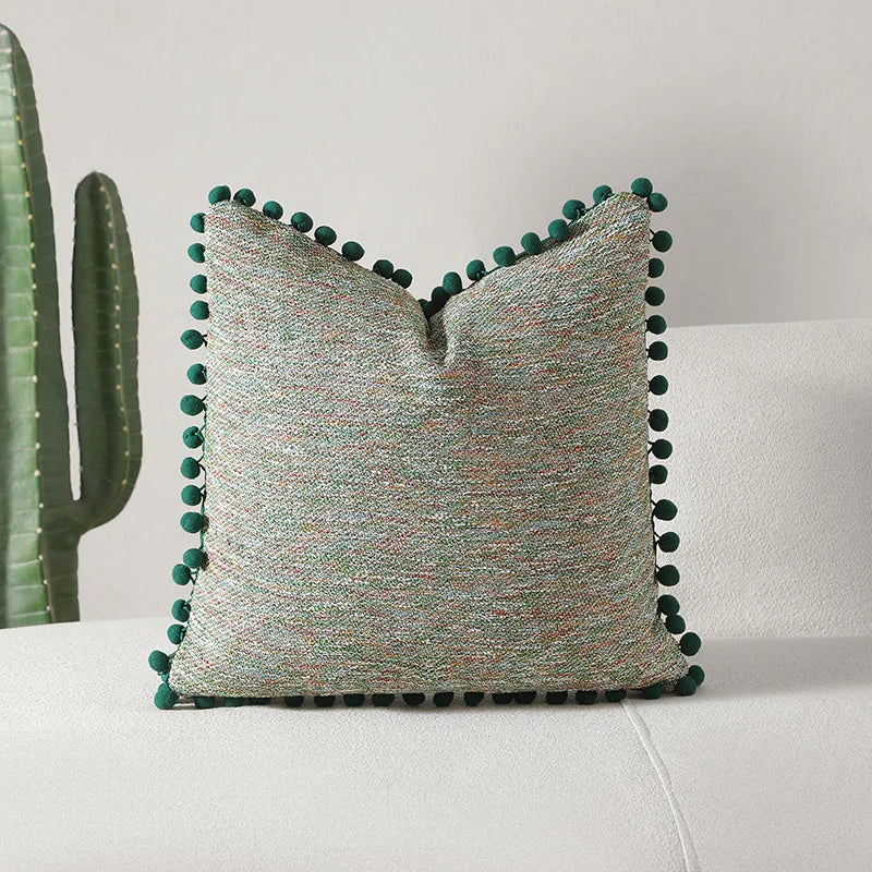 Housse de coussin crochet