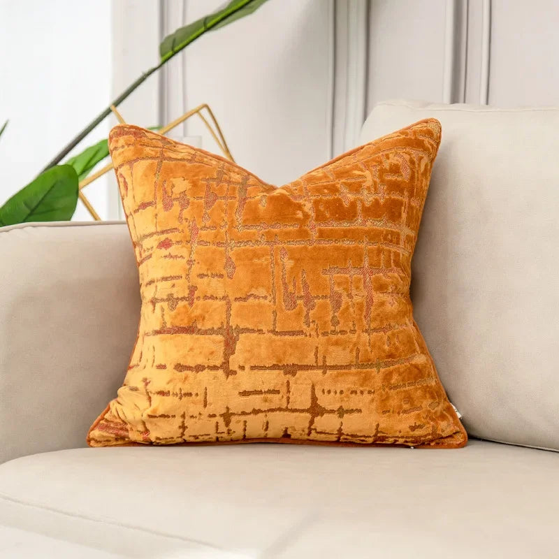 Housse de coussin velours