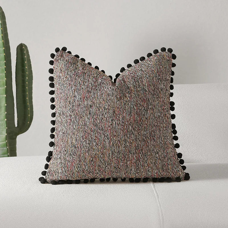 Housse de coussin crochet
