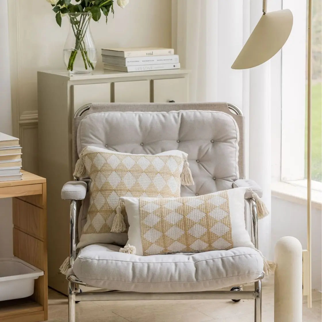 Housse de coussin canapé