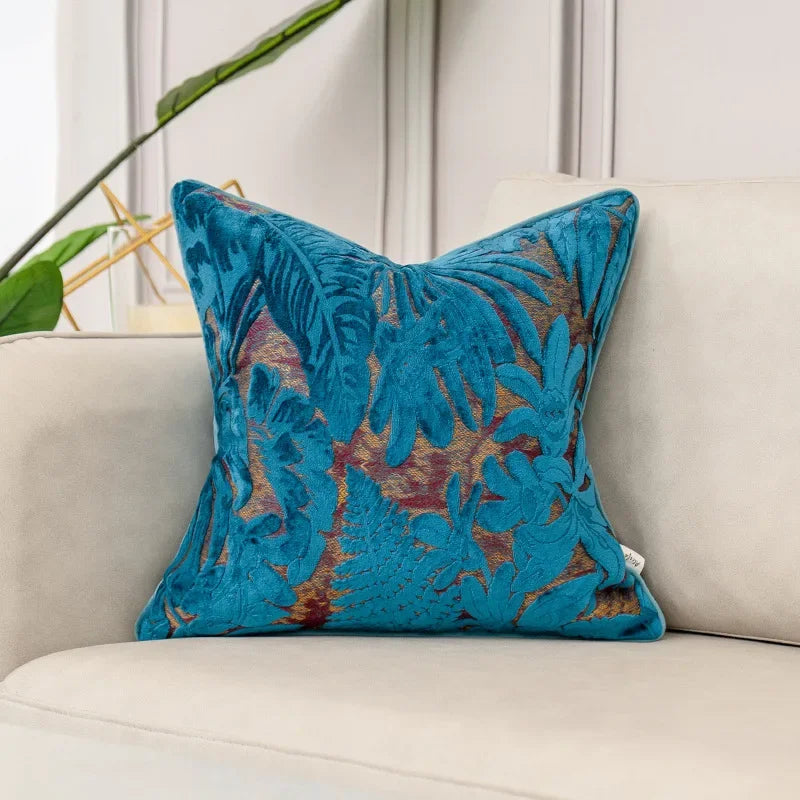 Housse de coussin velours