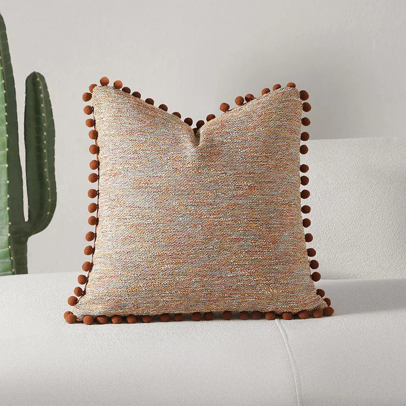 Housse de coussin crochet