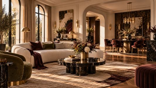 Intérieur Art déco 2026 chaleureux et contemporain