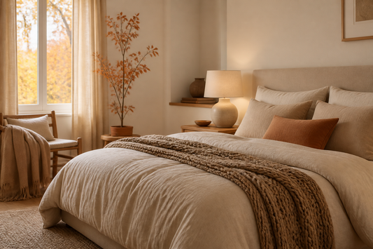 PrÃ©parer une chambre douillette pour lâ€™automne sans la surcharger