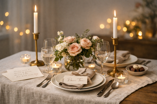 table saint valentin