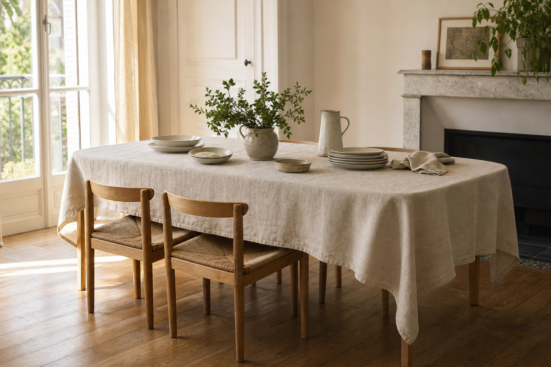 Quelle taille de nappe rectangulaire choisir ? Le calcul simple