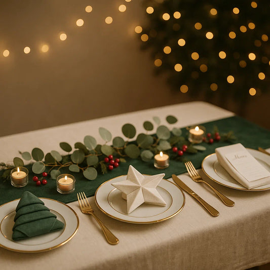 table de noël : ambiance