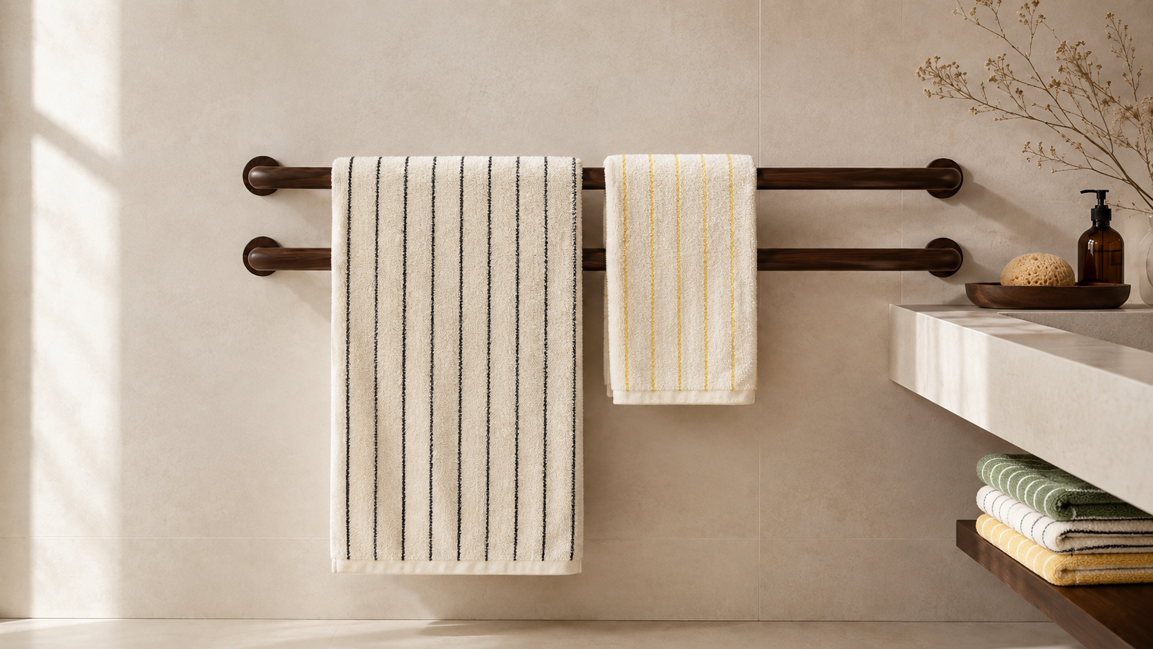 SERVIETTE SALLE DE BAIN