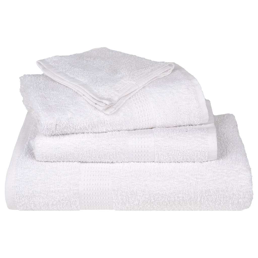 Toalla de baño blanca
