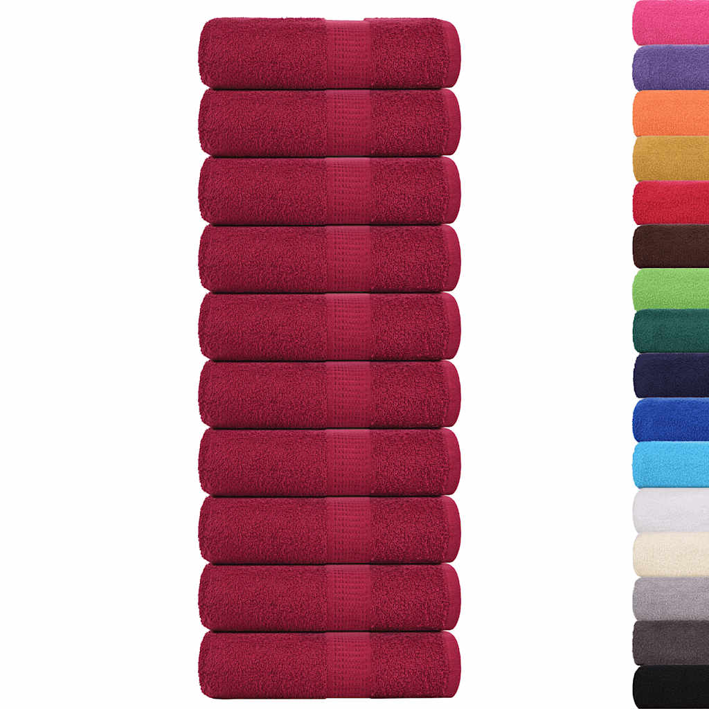 Serviette de bain terracotta
