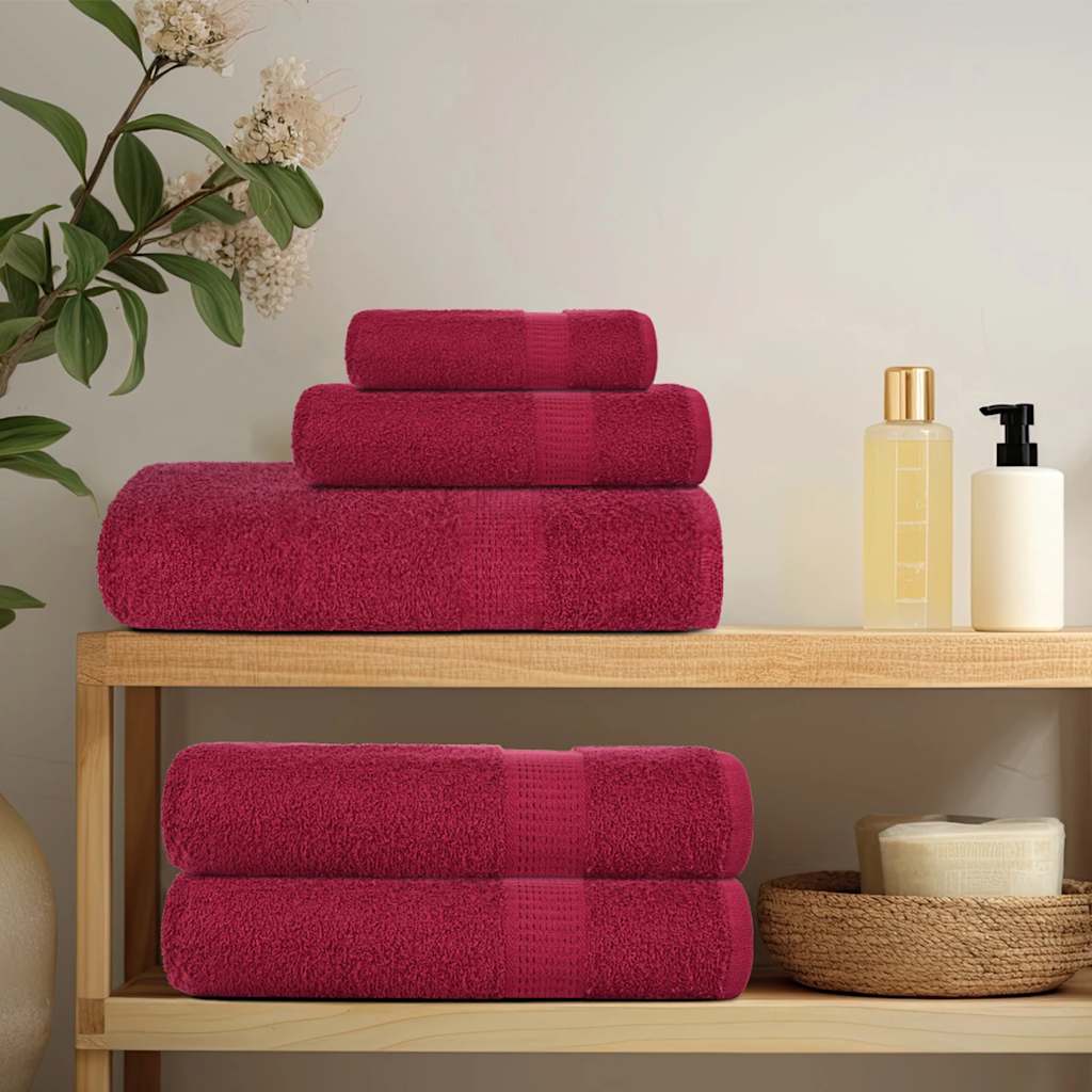 Serviette de bain terracotta
