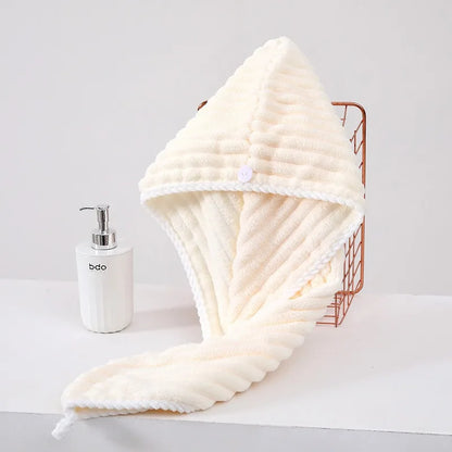 Serviette chaude pour cheveux