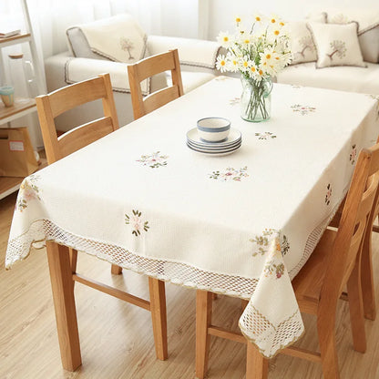Nappe coton rectangulaire