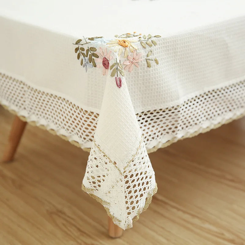 Nappe coton rectangulaire