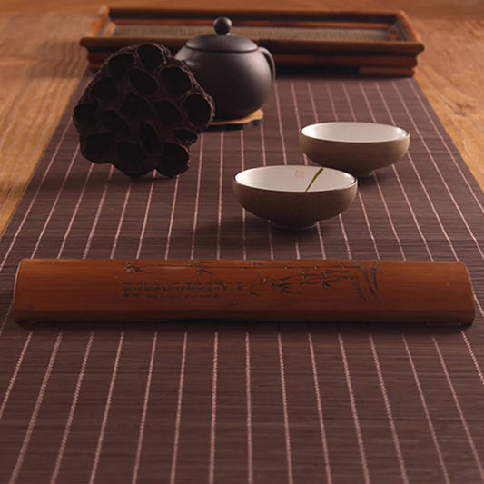 Chemin de table en bambou