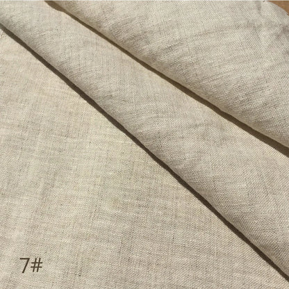 Nappe blanche en lin
