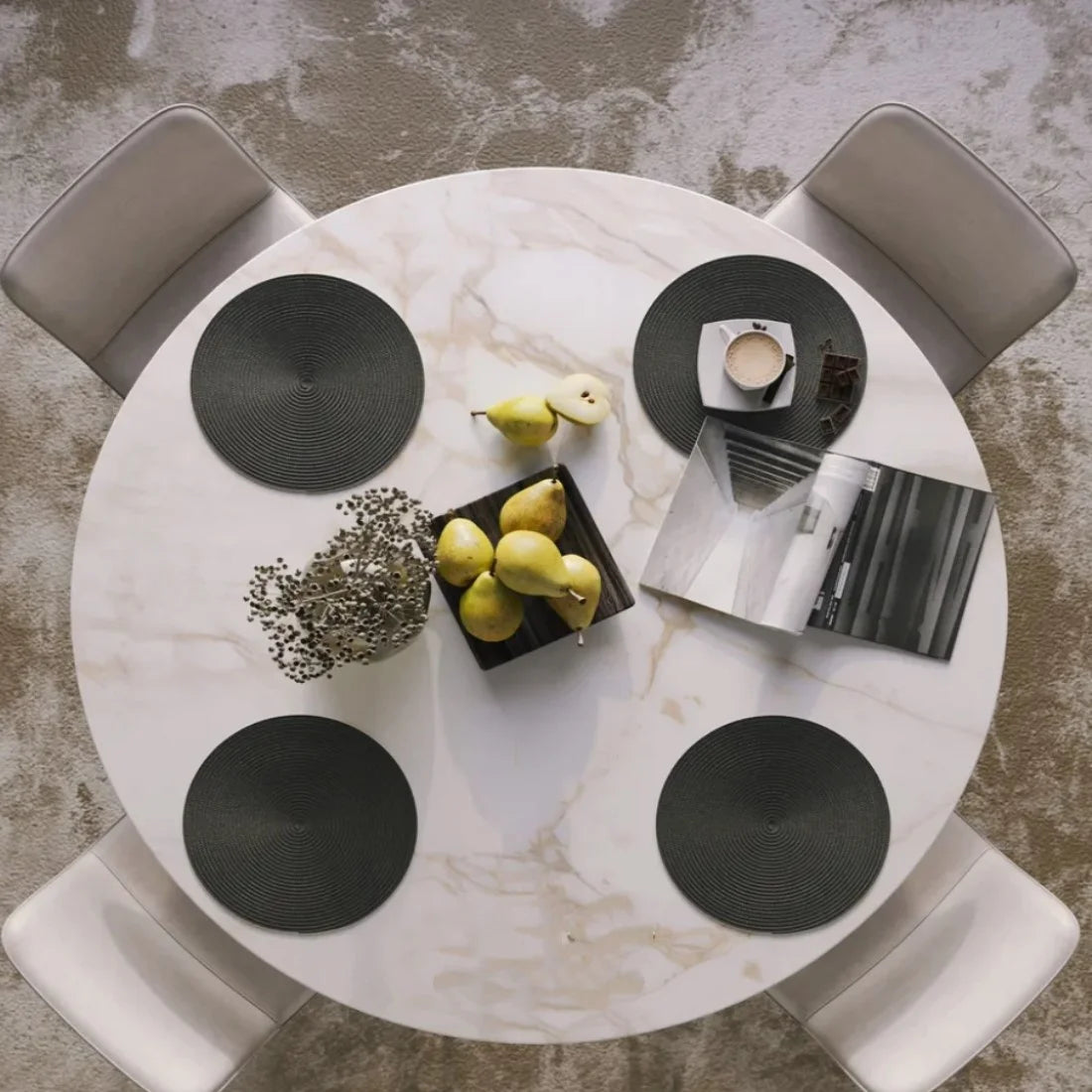 Set de table vert