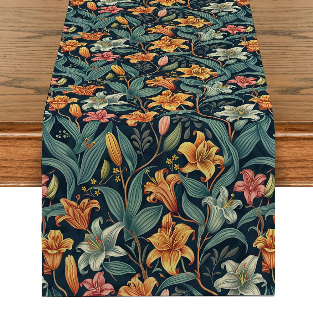 Chemin de table fleur