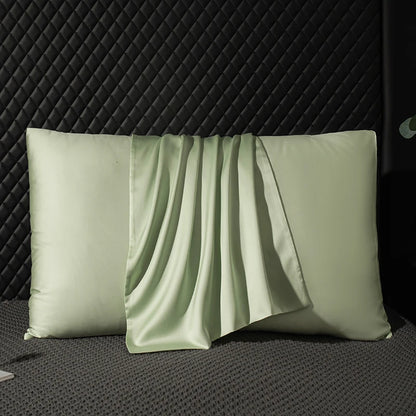 Housse de coussin soie