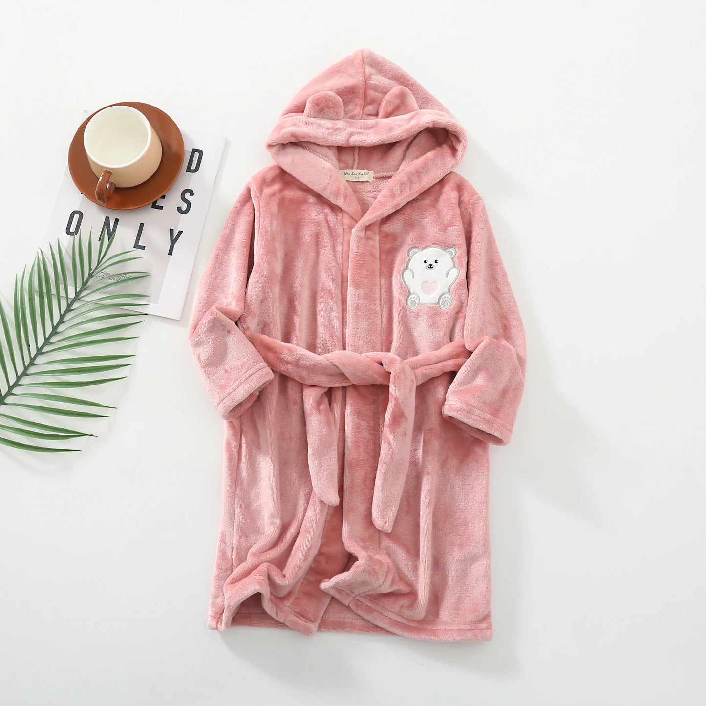 Peignoir de bain bébé fille