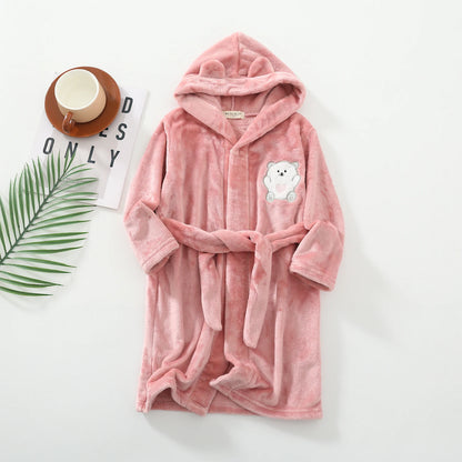 Peignoir de bain bébé fille