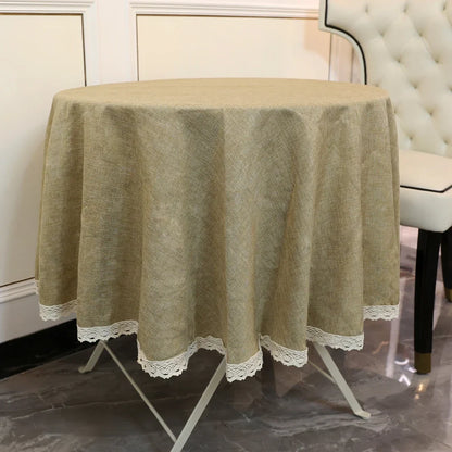 Nappe ronde tissu