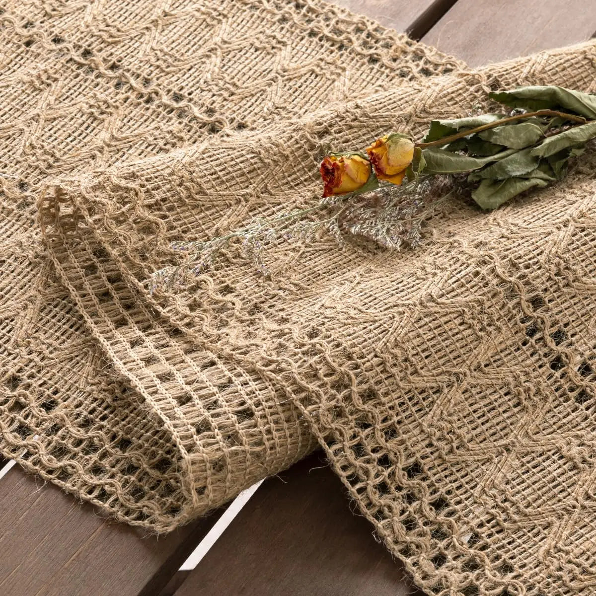Chemin de table macramé