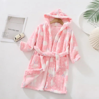 Peignoir de bain bébé fille