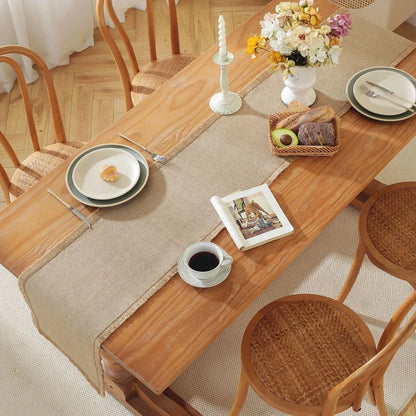 Chemin de table en lin