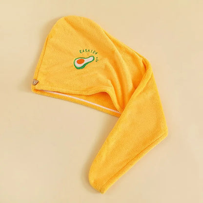 Serviette en coton pour cheveux