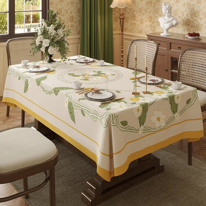 Nappe rectangulaire anti tache