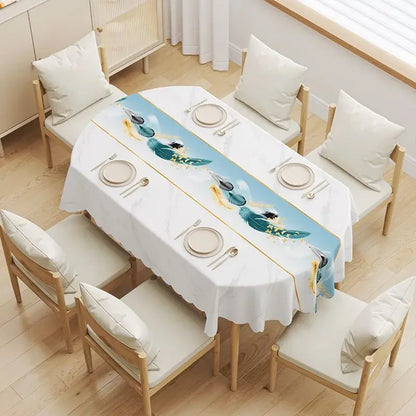 Nappe pour table ovale