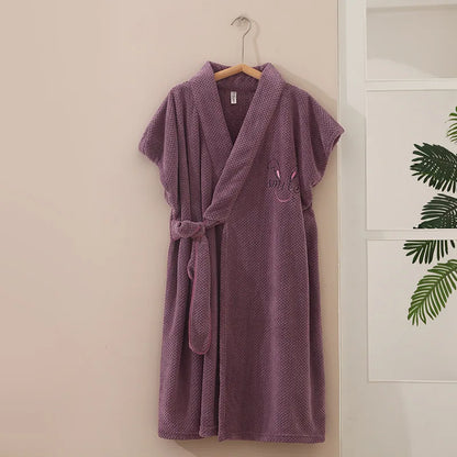 Peignoir de bain coton