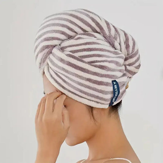Serviette bonnet pour cheveux