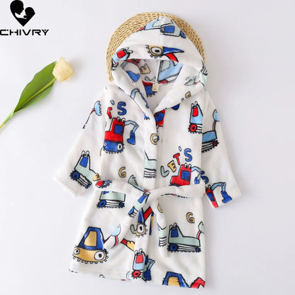 Peignoir de bain avec capuche